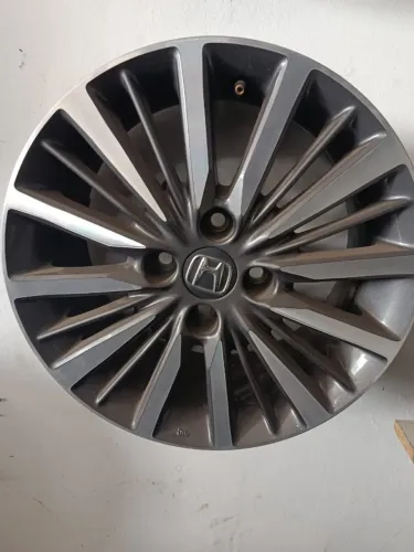 JOGO DE RODAS HONDA ARO 15'' CROMADO