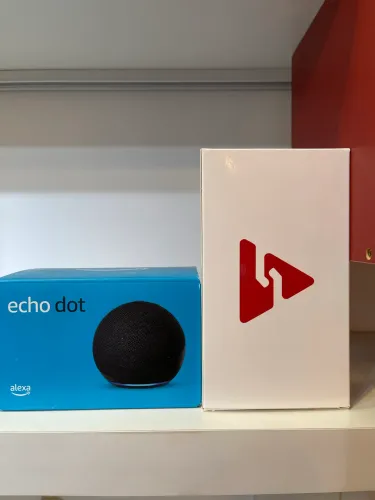 Alexa Echo dot 5 gen preto