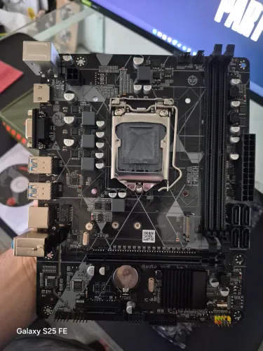 Placa-mãe H310M-T LGA 1151 (8ª/9ª Geração) - Completa na Caixa