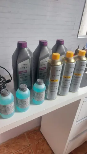 Kit Linha Volkswagen Aditivo de Arrefecimento + Fluído de Freio + Limpa Para-brisa
