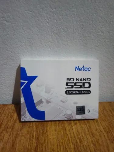 SSD Netac 128GB 2.5 SATA III 6Gb/a Novo