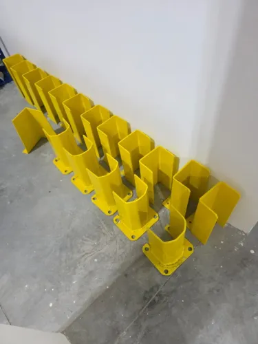 Protetor Porta Paletes 145 X 300 Mm Pallet Coluna Industrial