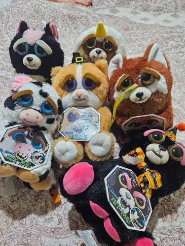 Vendo lote de feisty pet coleção novos todos lindos.