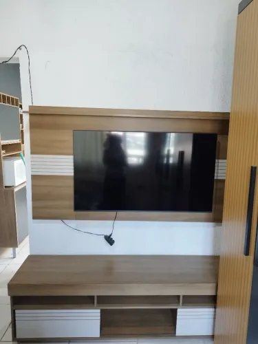 RAQUE E PAINEL PARA TV DE ATÉ 55"