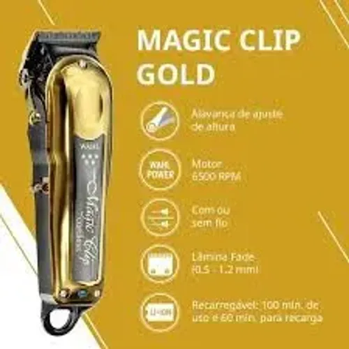Maquina Magic Clip edicao good limitada dourada