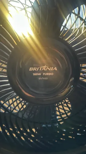 Ventilador Britania 160w turbo bv1450