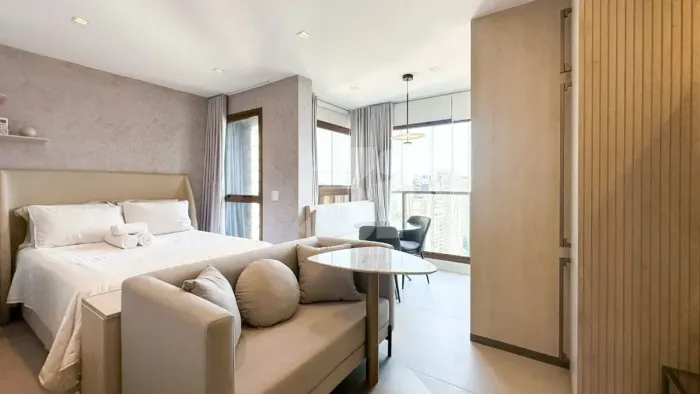 para Locação com 26m², na Vila Nova Conceição, São Paulo - SP