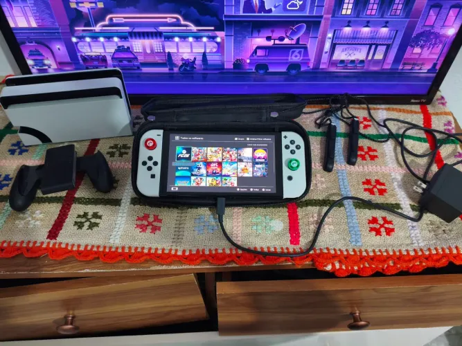 Nintendo Switch OLD (Desbloqueado) SD 256GB