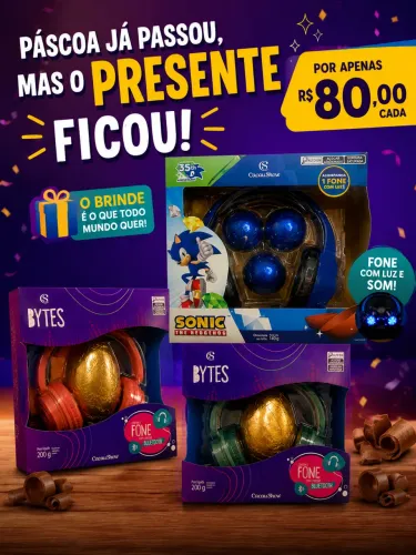 Vendo Ovos de Páscoa Cacau Show