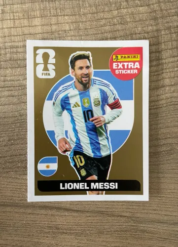 Figurinha Legend Messi Gold 2026