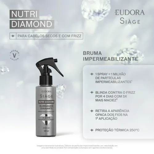 Nutri Diamond Bruma Impermeabilizante Eudora