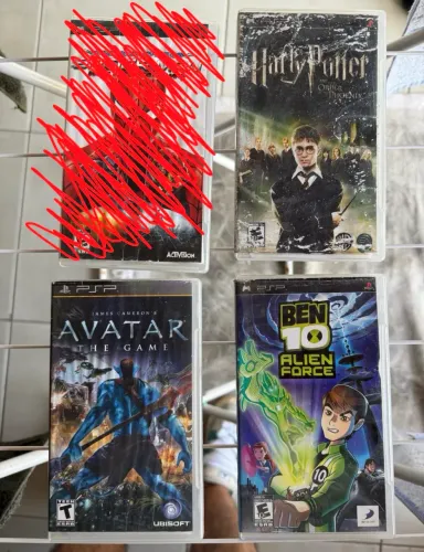 Jogos original de PSP