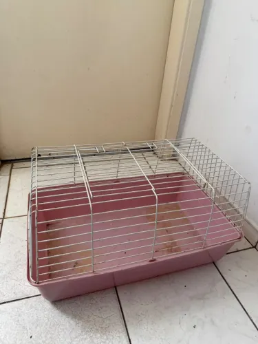 Gaiola para hamster ou coelho.