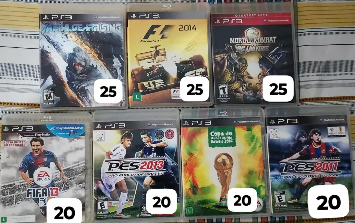 Jogos originais - PS3