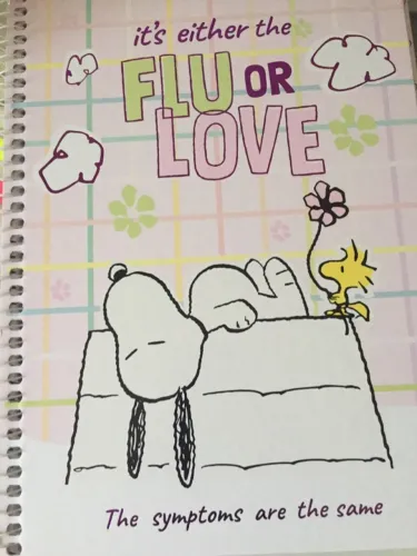 Caderno snoopy