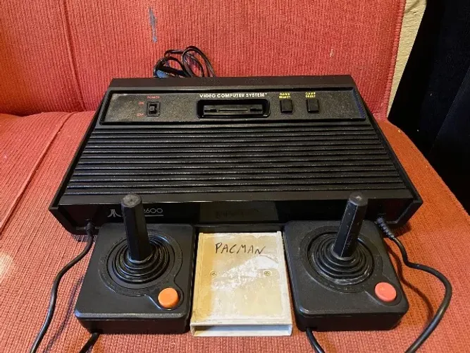 Atari 2600 Com 1 Jogo - Funcionando (LEIA)