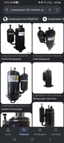 Compressor 18k inverter (Midea)