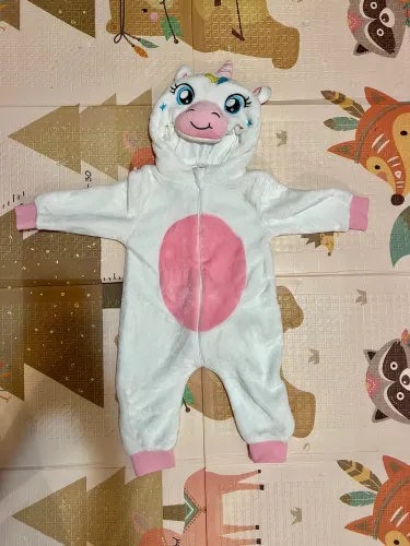macacão unicórnio infantil 12 a 18 meses