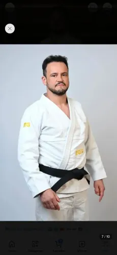 Kimono de Jiu Jitsu Trançado - New in the Guard branco A6