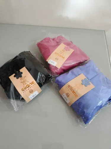 Kit 3 calcinhas tamanho GG. Muito confortável. 