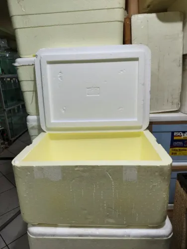 caixas de isopor diversos tamanhos