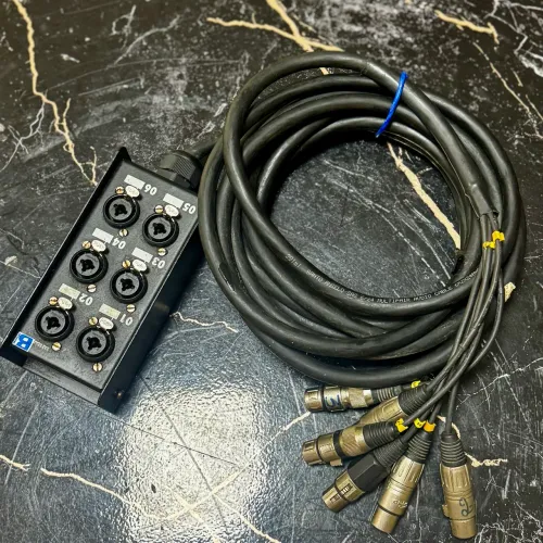 Medusa De 5 Metros / 6 Vias Para Fone De Ouvido