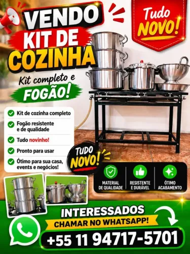 Kite para restaurante ou marmitaria