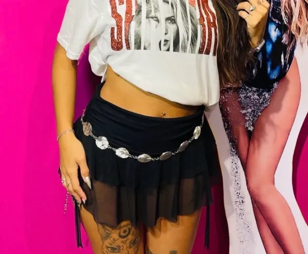 Short saia - Preto