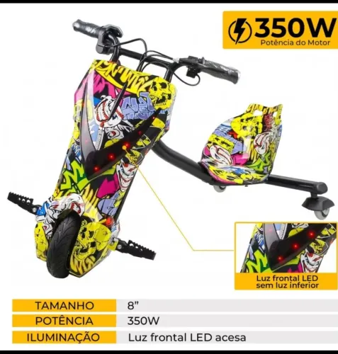 Triciclo elétrico drifit