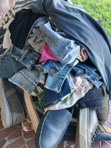 Lote roupas para brechó 