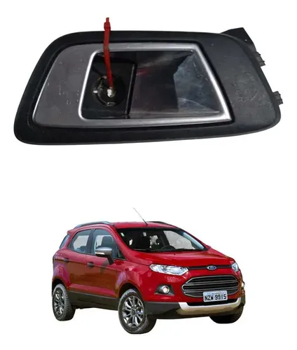 Maçaneta Interna Porta Dianteira Direita Ecosport 2014 2015 Preto Dianteira