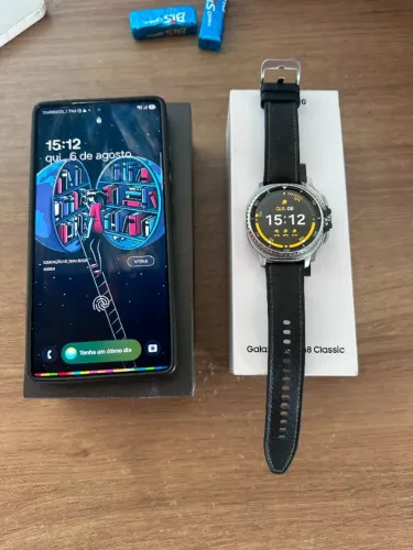 Vendo Sansung Galaxy S25ultra256G+Galaxy Watch8 com Garantia até outubro