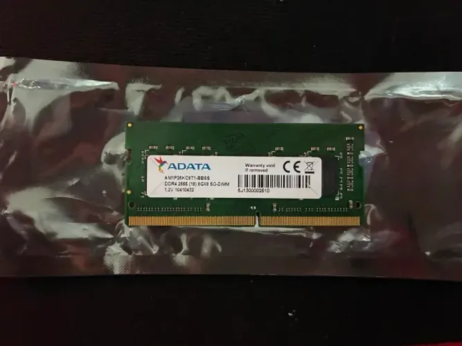 Memória RAM Notebook DDR4 Adata 8gb 2666mhz
