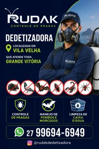 Dedetização residencial e comercial DEDETIZADORA