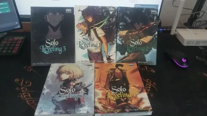 Solo Leveling 1 ao 5 ÓTIMO ESTADO