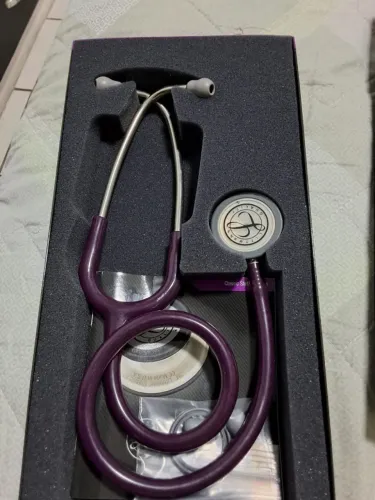 Estetoscópio 3M Littmann Classic III Roxo - Seminovo em ótimo estado (vem na caixa)