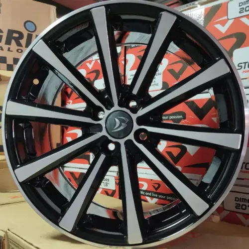 Jg de rodas Eclipse 17 4x100 + 185/35R17 Aptany - R$ 4.990,00