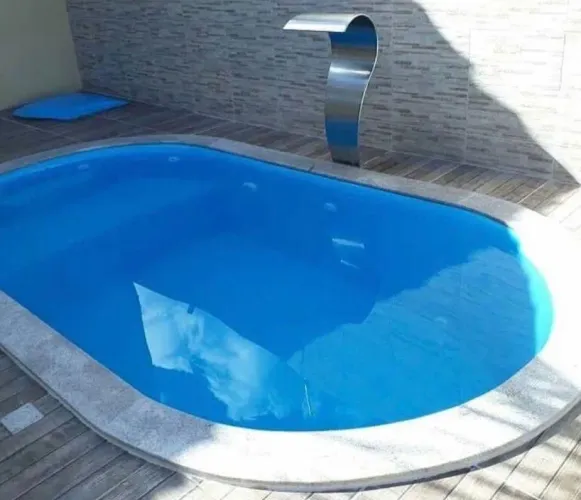 Piscina de fibra 4.40x2.40 Oval 4 metros linha silver??!!!!!!!!!