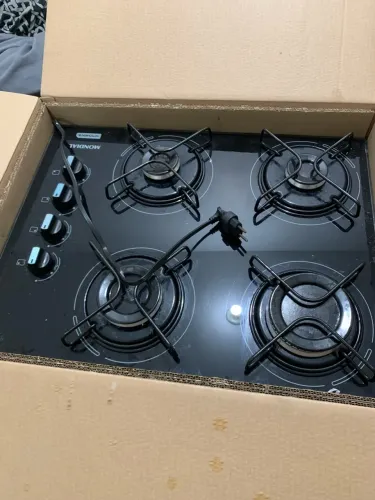 Fogão Cooktop 4 bocas Bivolt Mondial