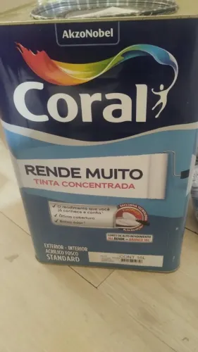 Tinta Coral Rende Muito (16L cor Palha)