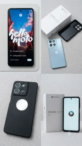 Motorola Moto G56 5G 256GB / 8GB RAM - Cinza - Novo
