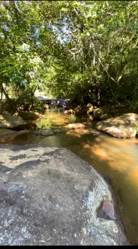 Chácara 100 m de rio água transparente