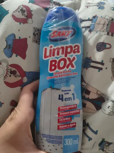 Detergente limpa box caixa fechada com 12 unda e 300ml Limpa Sany 300ml