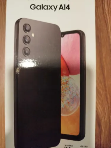 Caixa original do celular Samsung A14 em perfeito estado