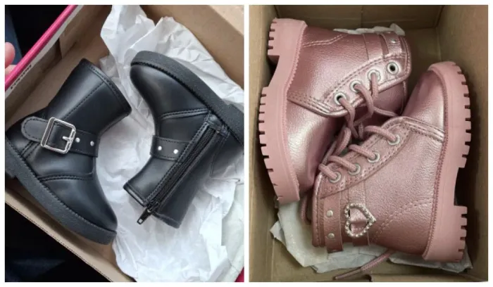 Botas molekinha tamanho 17