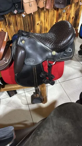 Sela australiana para mangalarga marchador marrom, café