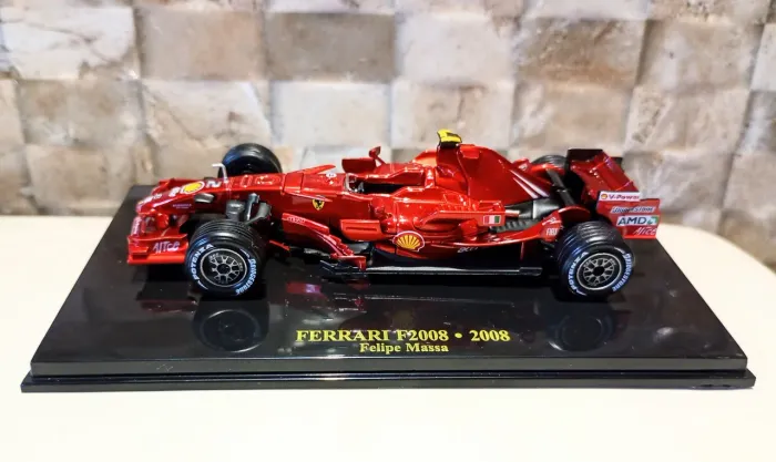 Miniatura Formula 1 Ferrari F2008 Felipe Massa 2008 Ferrari Collection 