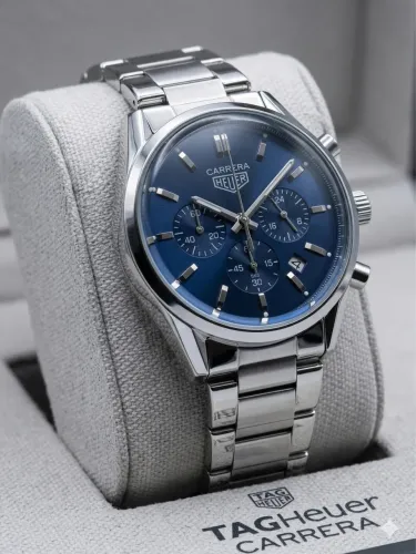 Relogio Tag H. - Carrera - Azul - Quartzo - 43mm - Aço