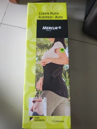 Colete putt elástico alto tamanho M Mercur