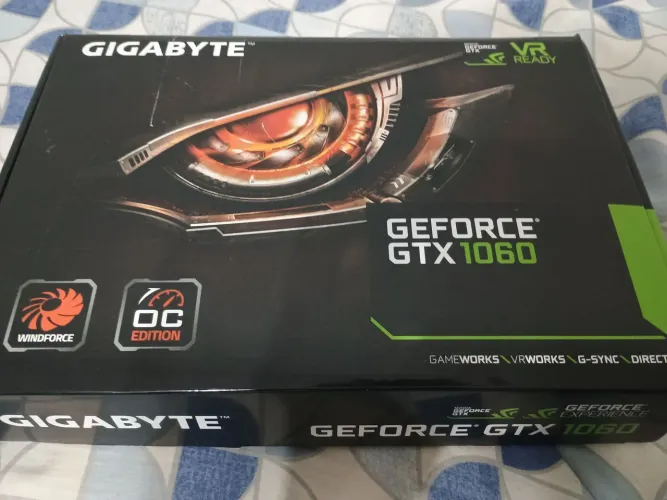 Gigabyte GEforce GTX 1060 6gb